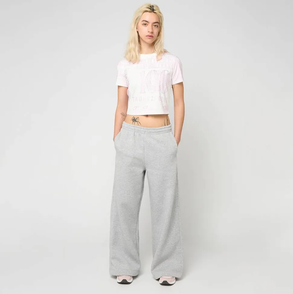 Ladies Fluffy Wideleg Trackpants