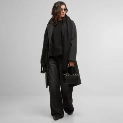 Ladies Oversized Long Coat