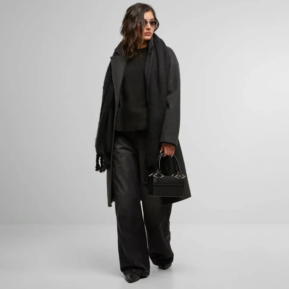 Ladies Oversized Long Coat