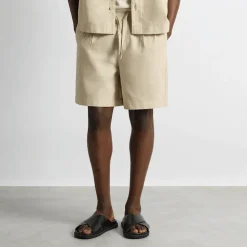 Linen Blend Shorts