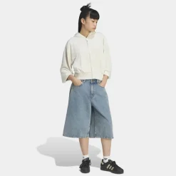 Mid Rise Denim Jorts