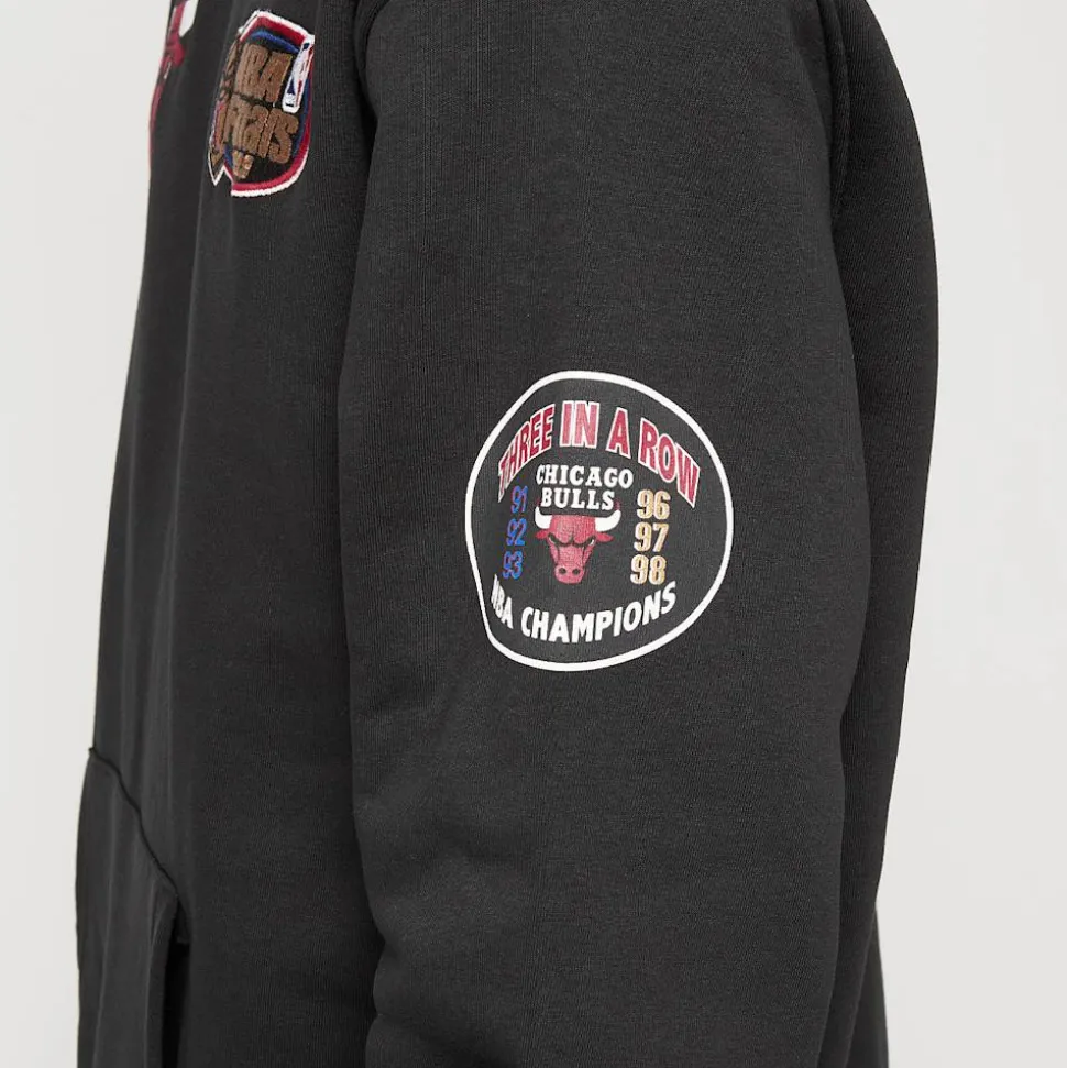 NBA Black Out Collection Hoodie Chicago Bulls