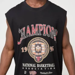 NBA Chicago Bulls 96 Champion Rings Sleeveless T-Shirt