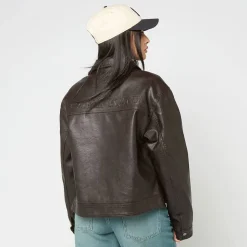 OG Retro Pu Leather Boxy Jacket