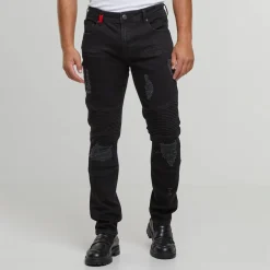 Oscar Ripped Slim Fit Jeans