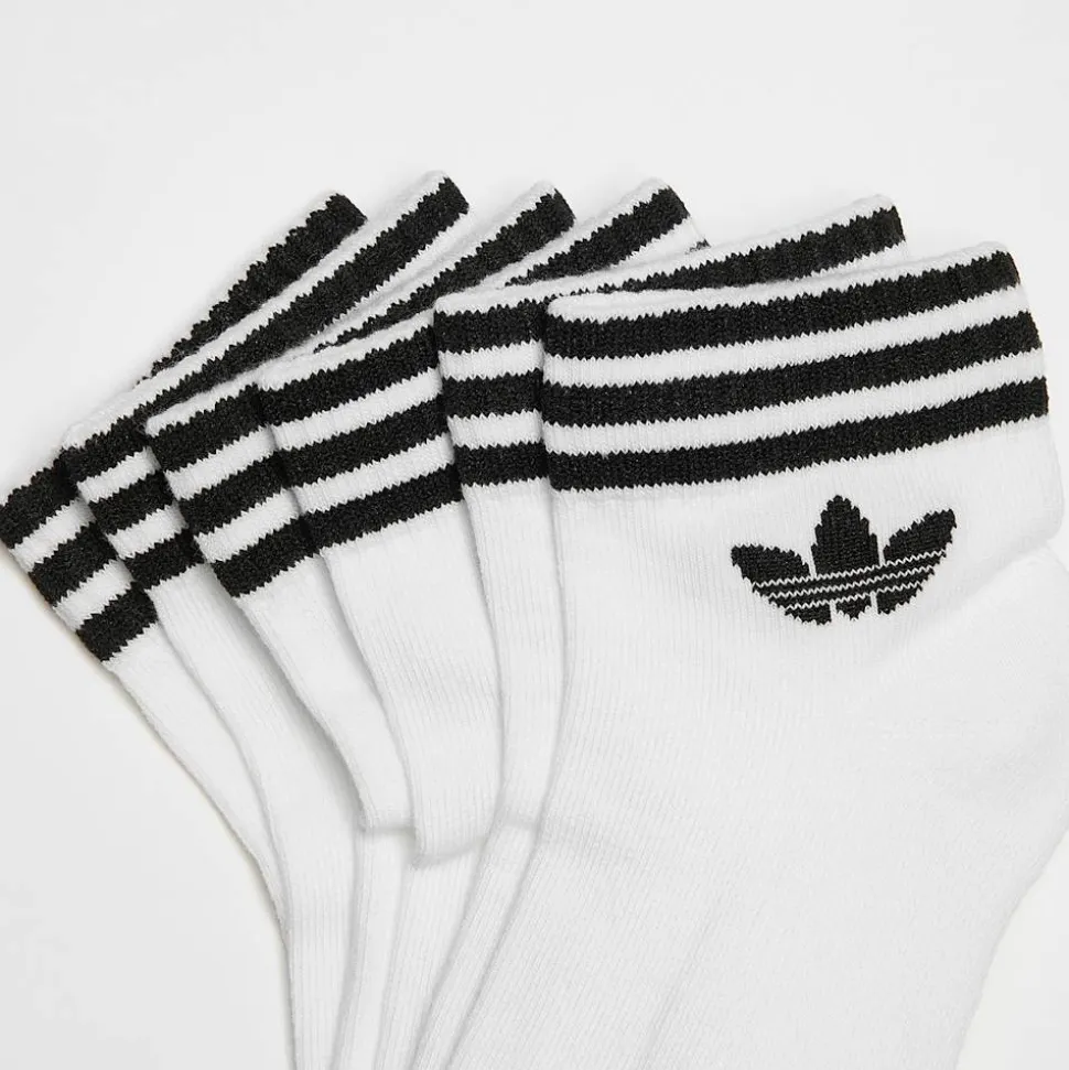 3 PACK - adicolor Trefoil 3-Stripes Ankle Socks