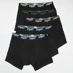 5 PACK - Black Tape Briefs Boxershorts