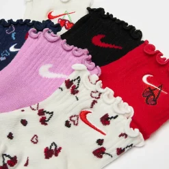 6 PACK - Cherry Infant Lightweight Ankle Socks