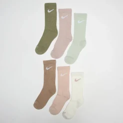 6 PACK - Cushioned Dri-FIT Crew Socks