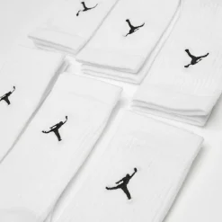 6 PACK - Everyday Cushioned Crew Socks