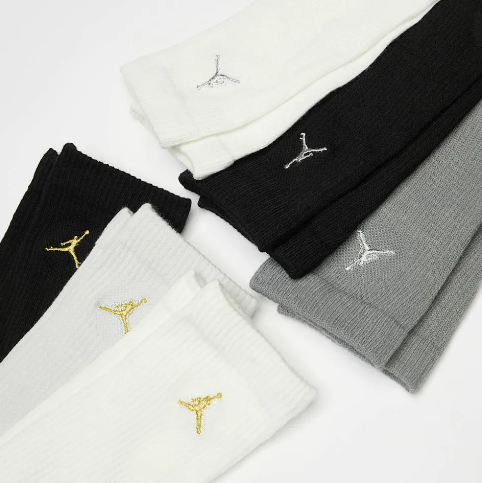 6 PACK - Everyday Essentials Crew Socks