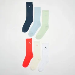 6 PACK - Everyday Essentials Cushioned Crew Socks