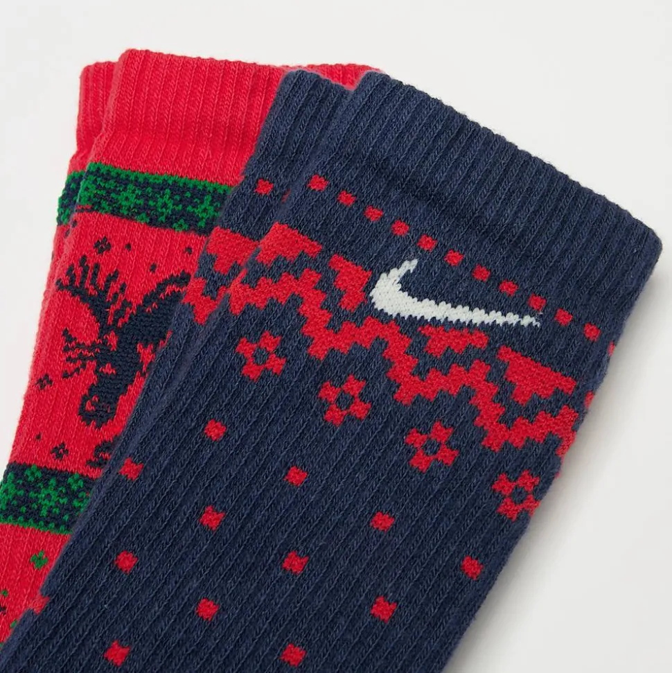 2 PACK - Everyday Plus Cushioned Winter Wonderland Crew Socks