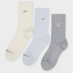 3 PACK - Grey Patch Logo Seasonal Midcalf