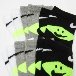 6 PACK - Infant Smiley Ankle Socks