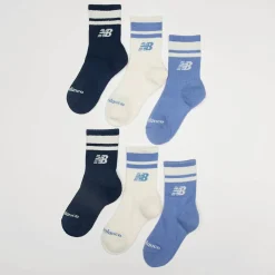 6 PACK - Kids Everyday Stripe Midcalf