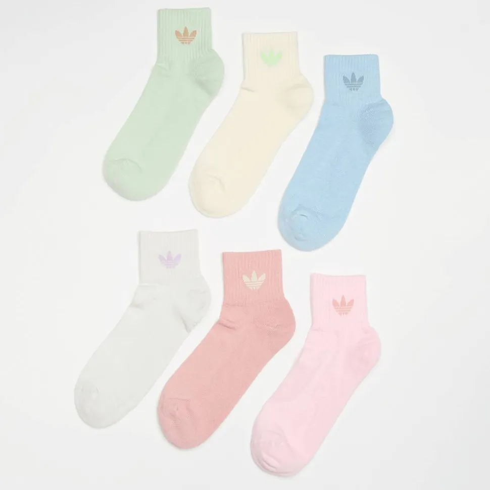 6 PACK - Quarter Socks