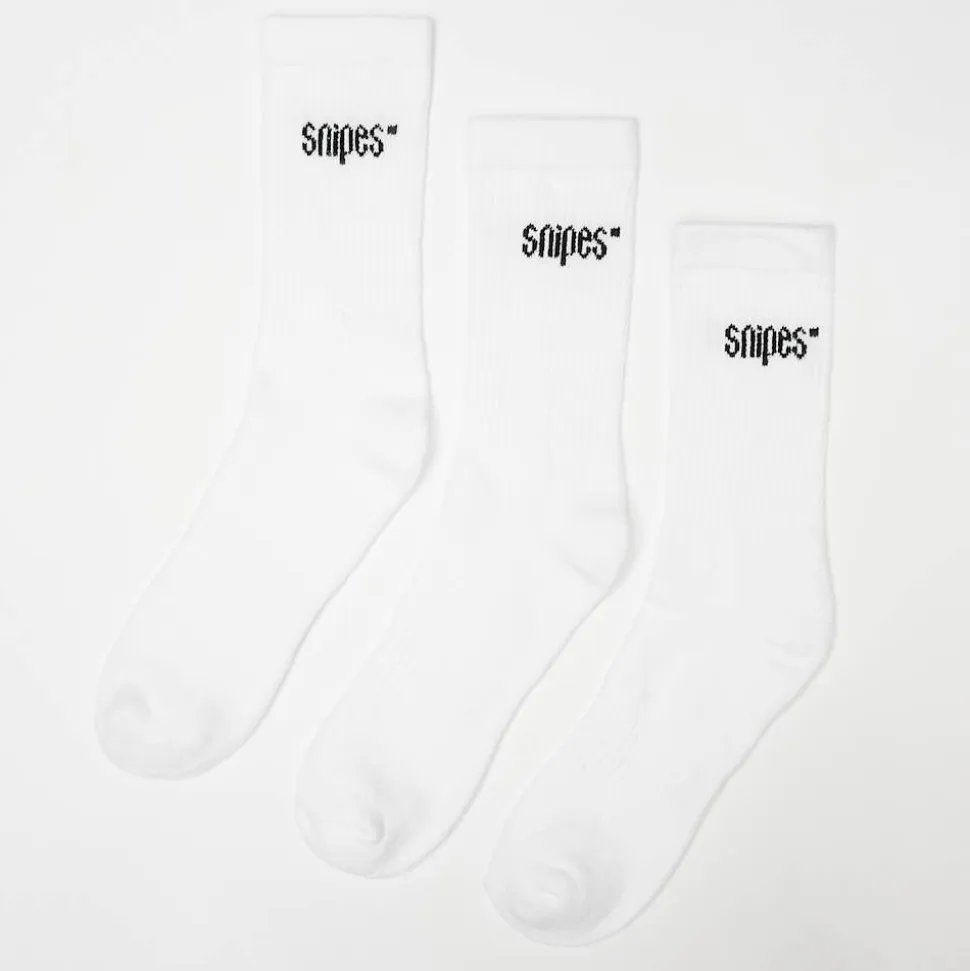 3 PACK - Small Logo Crew Socks