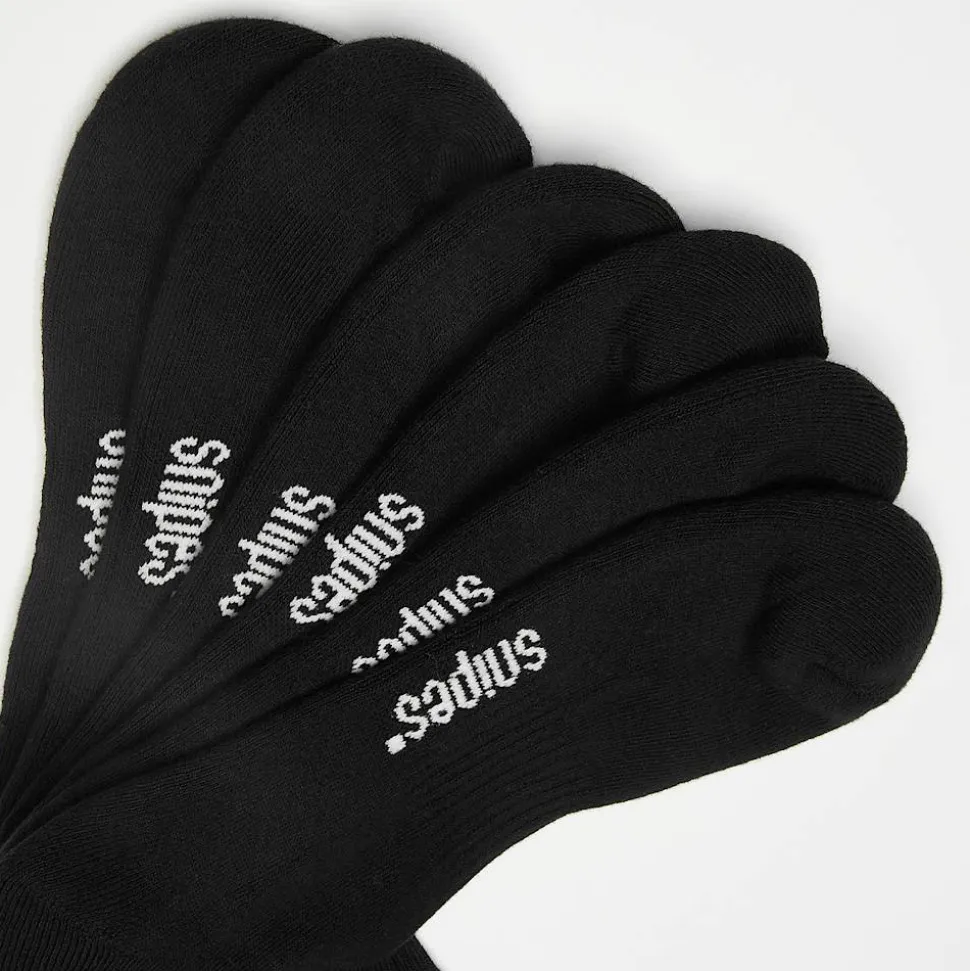 3 PACK - Small Logo Essential Crew Socks