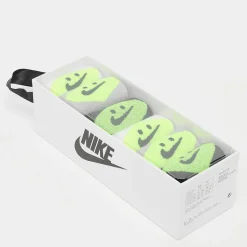 6 PACK - Smiley Cushioned Crew Socks