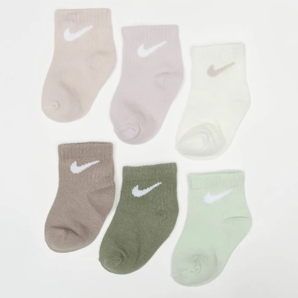 6 PACK - Swoosh Infant Ankle Socks