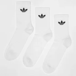 6 PACK - Trefoil Cushion Crew Socks