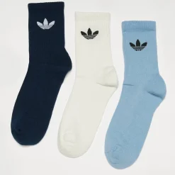 3 PACK - Trefoil Cushion Crew Socken