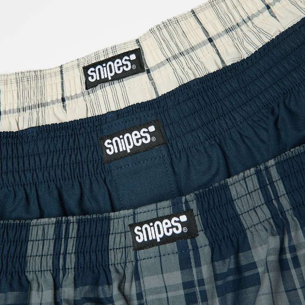 3 PACK - Woven Label Woven Boxershorts
