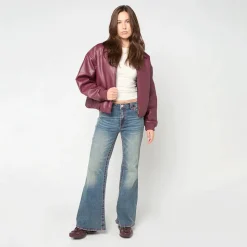 Padded PU Jacket