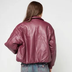Padded PU Jacket