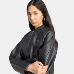 Pleather Superstar Tracktop