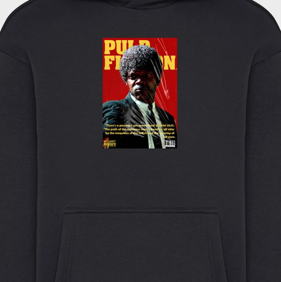 Pulp Fiction Jules Magazine Cover Fluffy Hoody