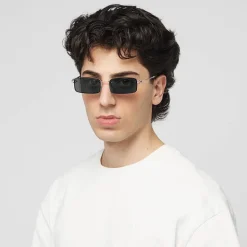 Rechteckige Sonnenbrille