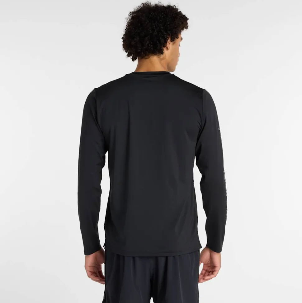 Reflective Poly Long Sleeve T-Shirt