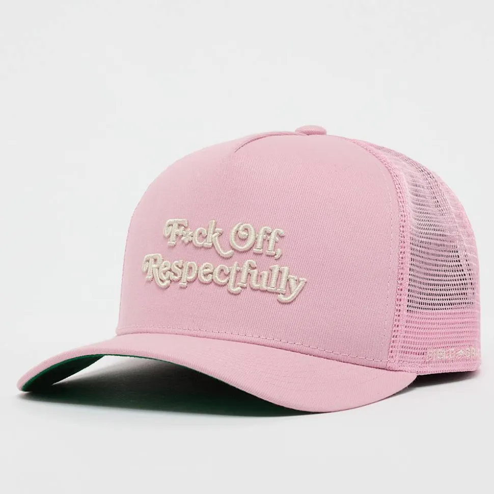 Respectfully Twill Mesh Trucker