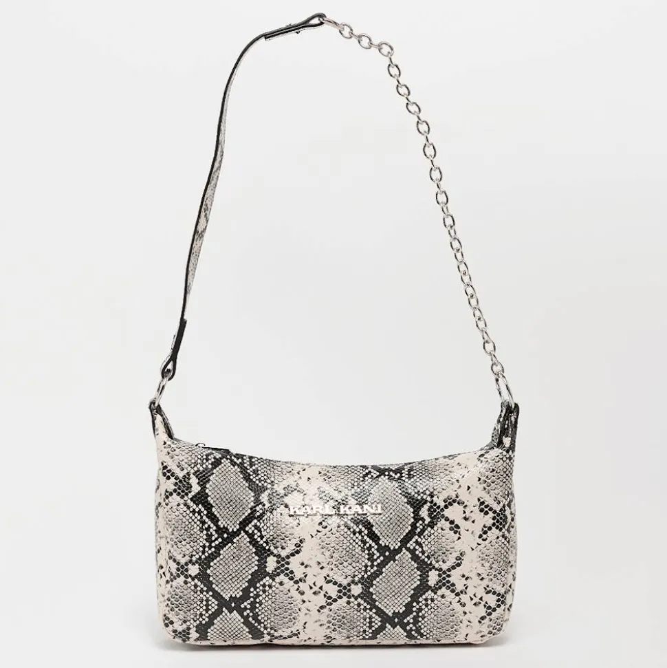 Retro Snakeskin Shoulder Bag