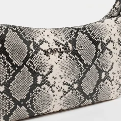 Retro Snakeskin Shoulder Bag
