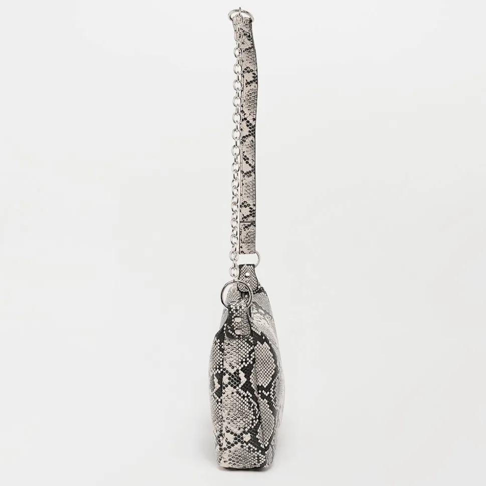 Retro Snakeskin Shoulder Bag