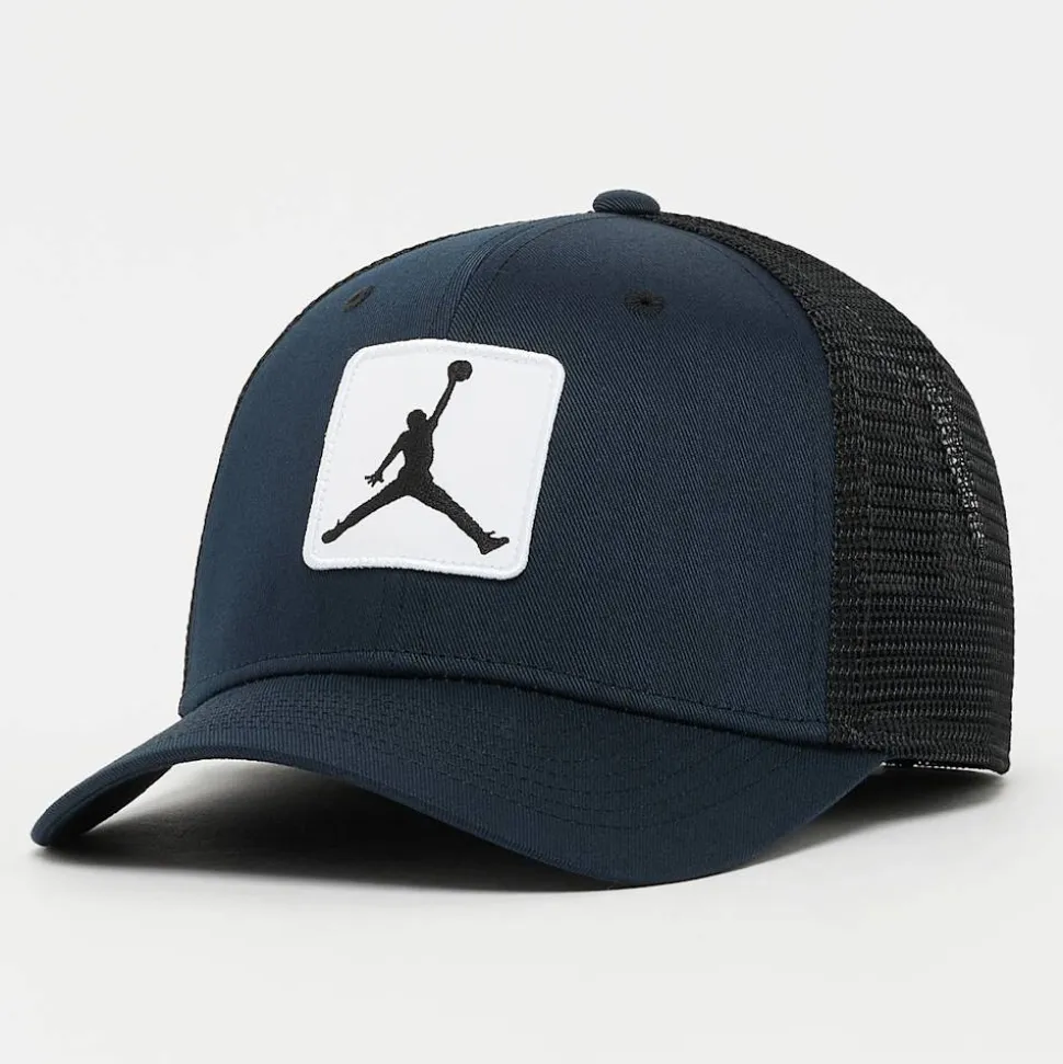 Rise Club Cap Trucker Jumpman Patch