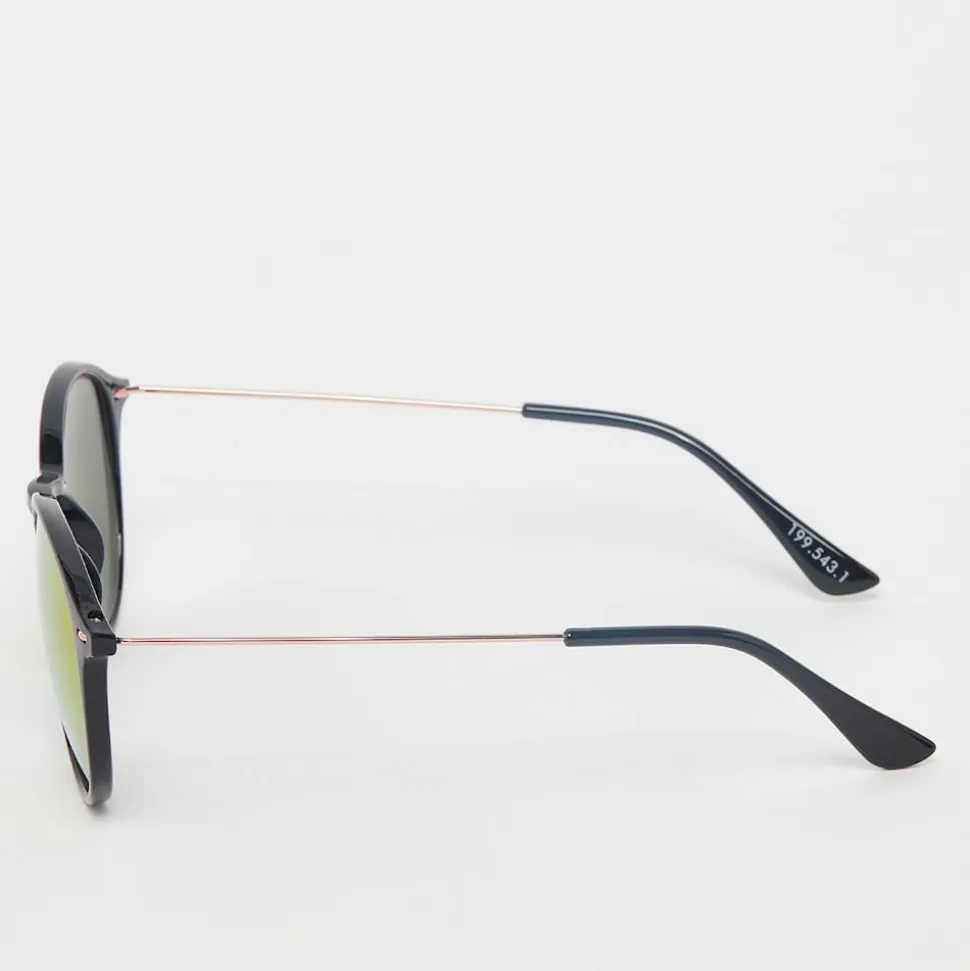 Runde Sonnenbrille - schwarz
