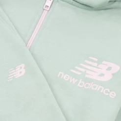 Set Stacked Logo French Terry Zip Hoodie and Jogger