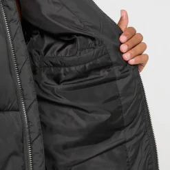 Shiny Puffer Jacket With Hood