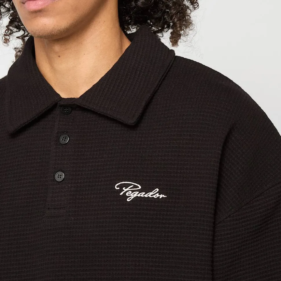 Signar Waffle Polo Longsleeve