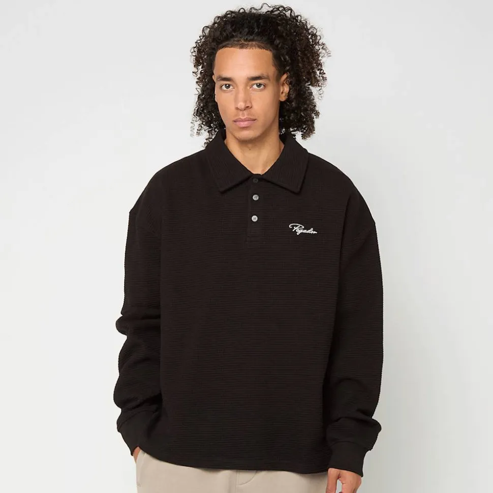 Signar Waffle Polo Longsleeve