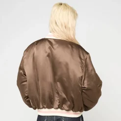 Signature Bowling Jacket Brown