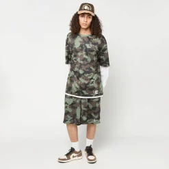 Signature Camo Mesh Layered Longsleeve