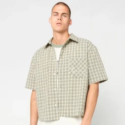 Signature Check Boxy Shirt