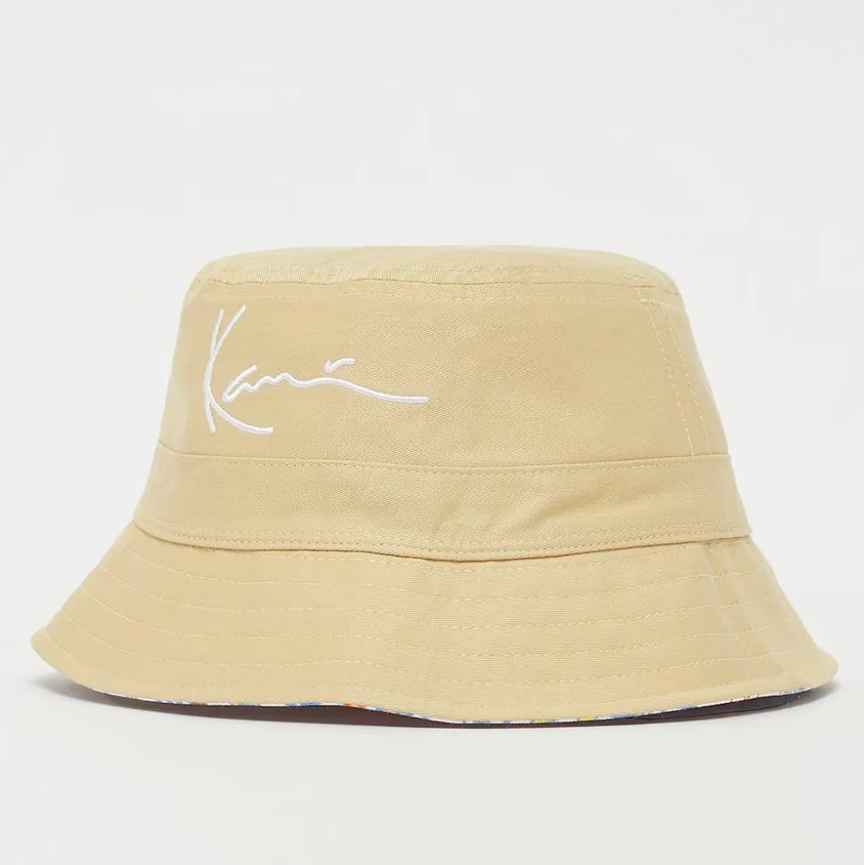 Signature Reversible Flower Bucket Hat