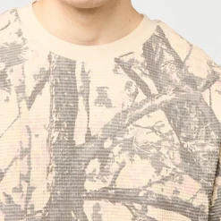 Signature Wood Camo Waffle Longsleeve
