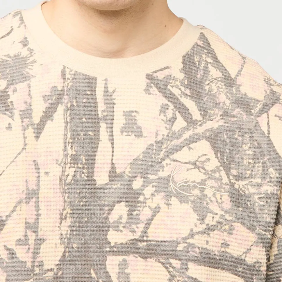 Signature Wood Camo Waffle Longsleeve